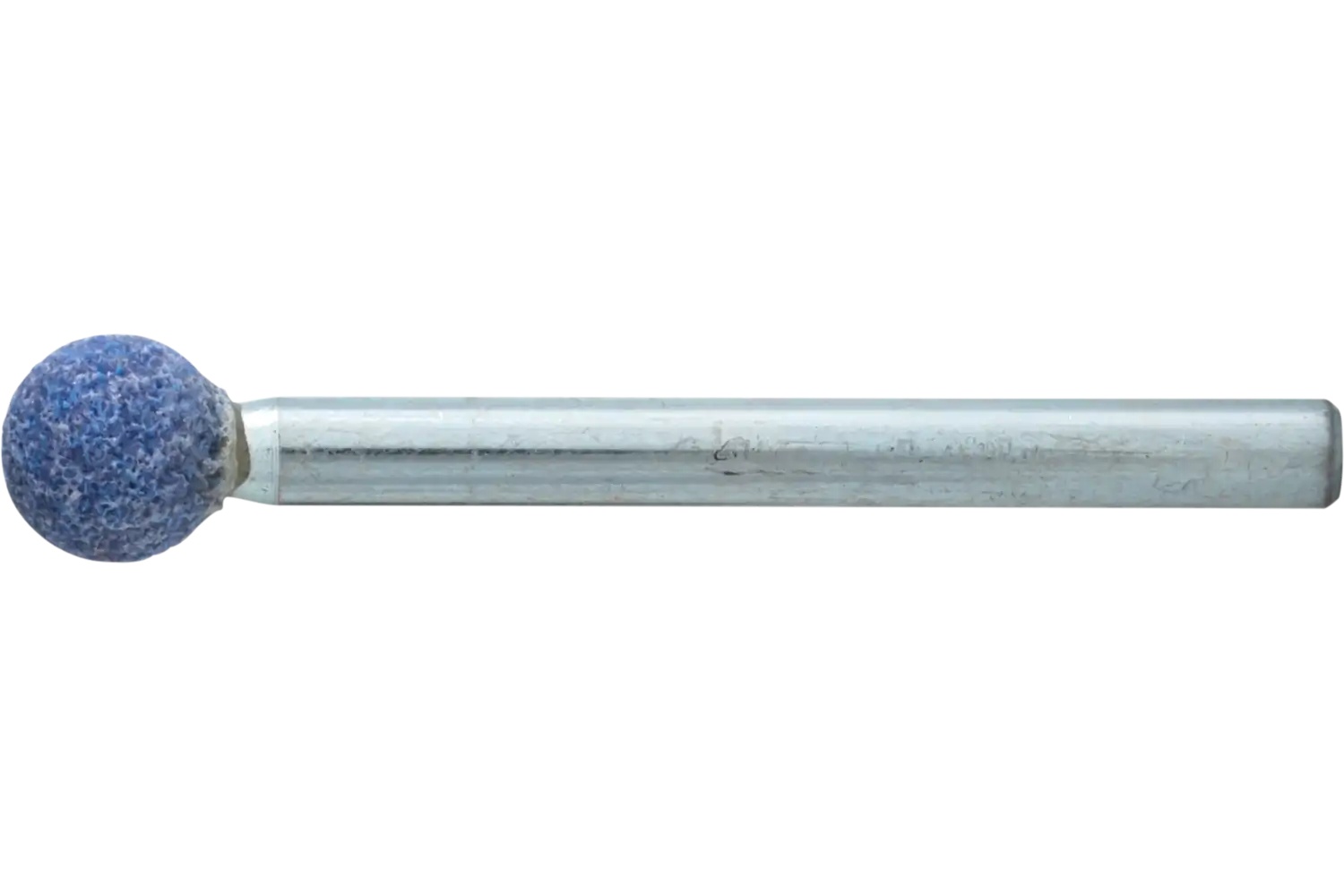 Picture of Pferd Vitrified Mounted Point, TOUGH, 1/4" x 1/4, 80 Grit, B125, Ceramic Oxide, 1/8" Shank